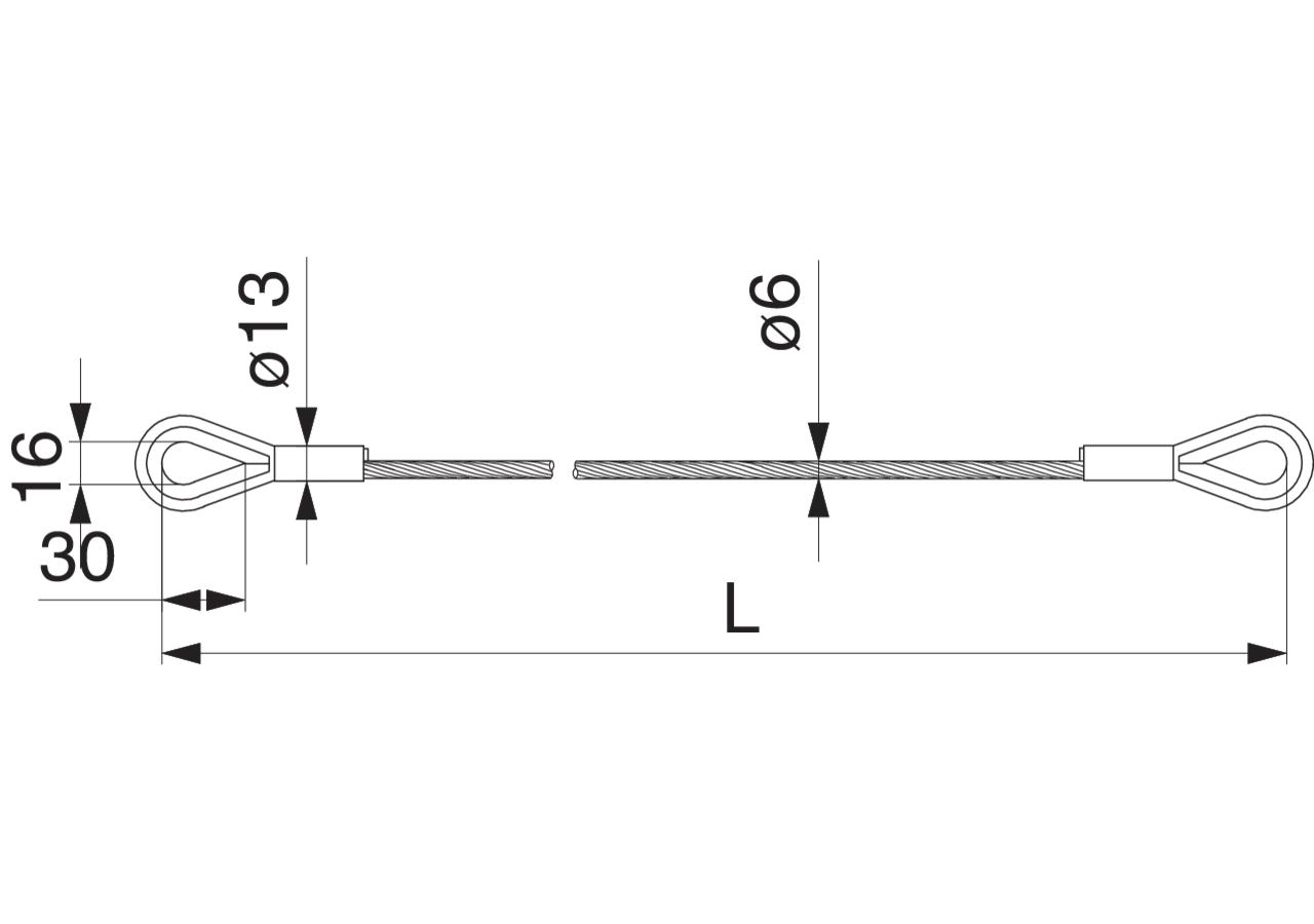 Aufzugseil L 5.365 mm – passend für Steyr 180402210115 GartenShop24