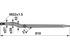 Profilzinke L 810 mm – passend für Fella 120342 GartenShop24