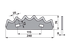 Mischwagenmesser – passend für Kuhn A5310402 GartenShop24