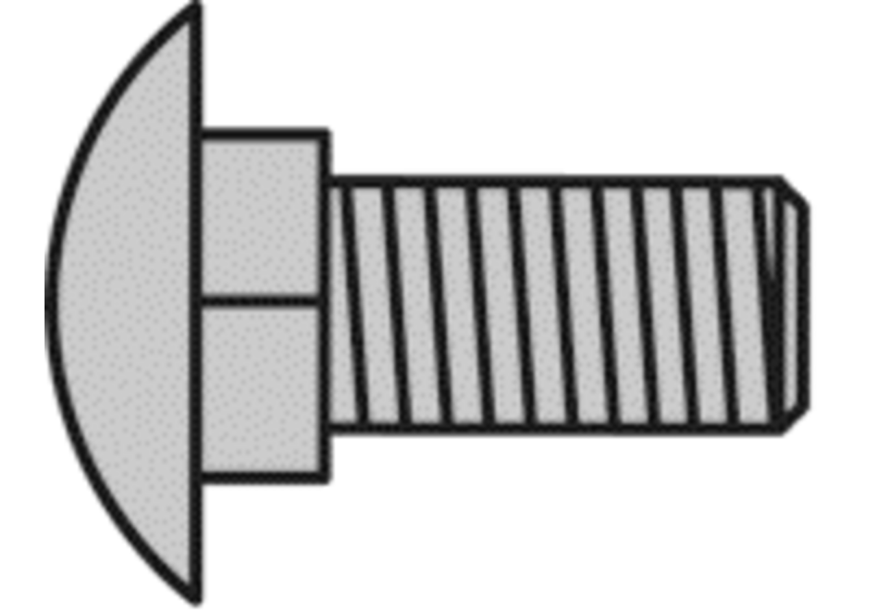 Flachrundschraube M16 x 16 mm – passend für Strautmann 86503003 GartenShop24