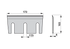 Häckslermesser Gras – passend für John Deere Z102741 MWS