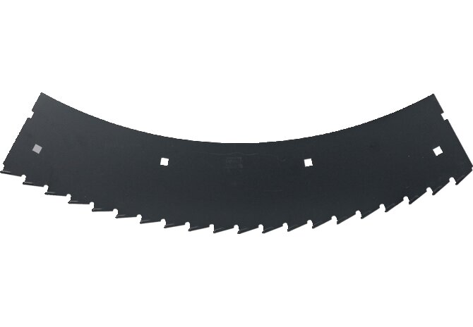 Sägemesser laserbeschichtet, links – passend für Claas 1310108.1 MWS
