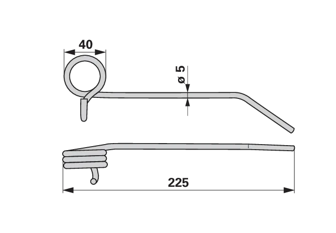 Haspelzinken – passend für Claas 359484.1 GartenShop24