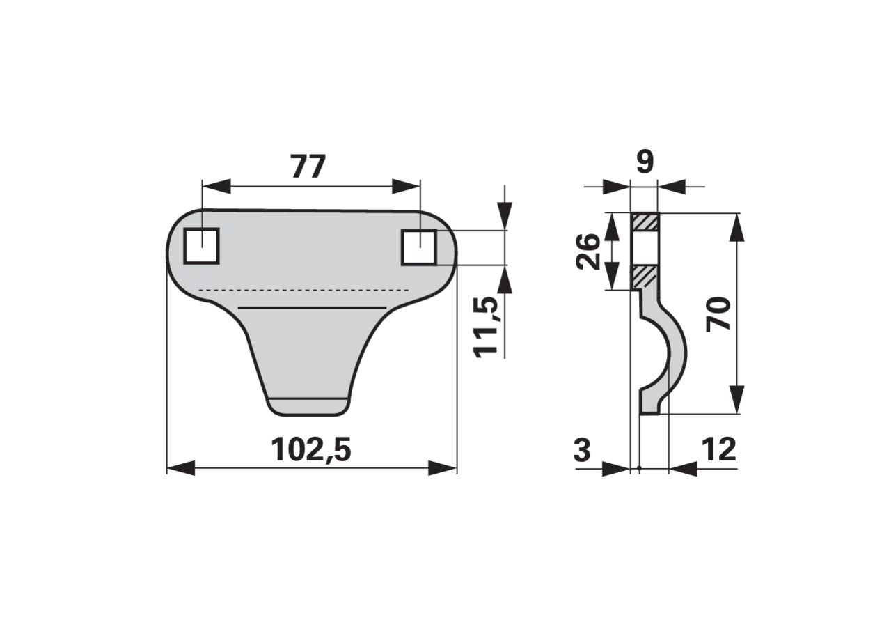 Messerdaumen – passend für Claas 626749.0 GartenShop24