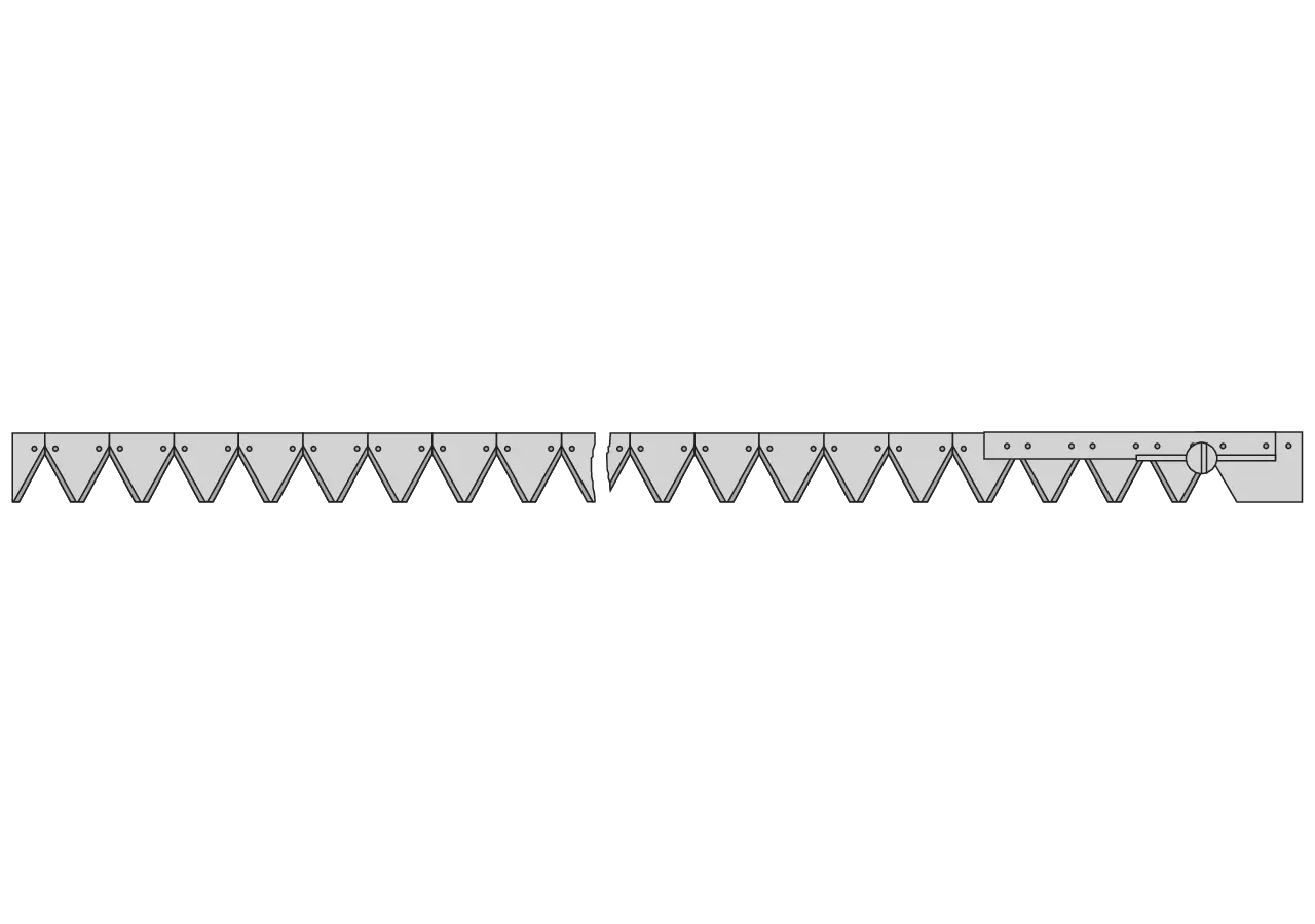 Mähmesser 3,60 m – passend für Claas 611211.2 GartenShop24