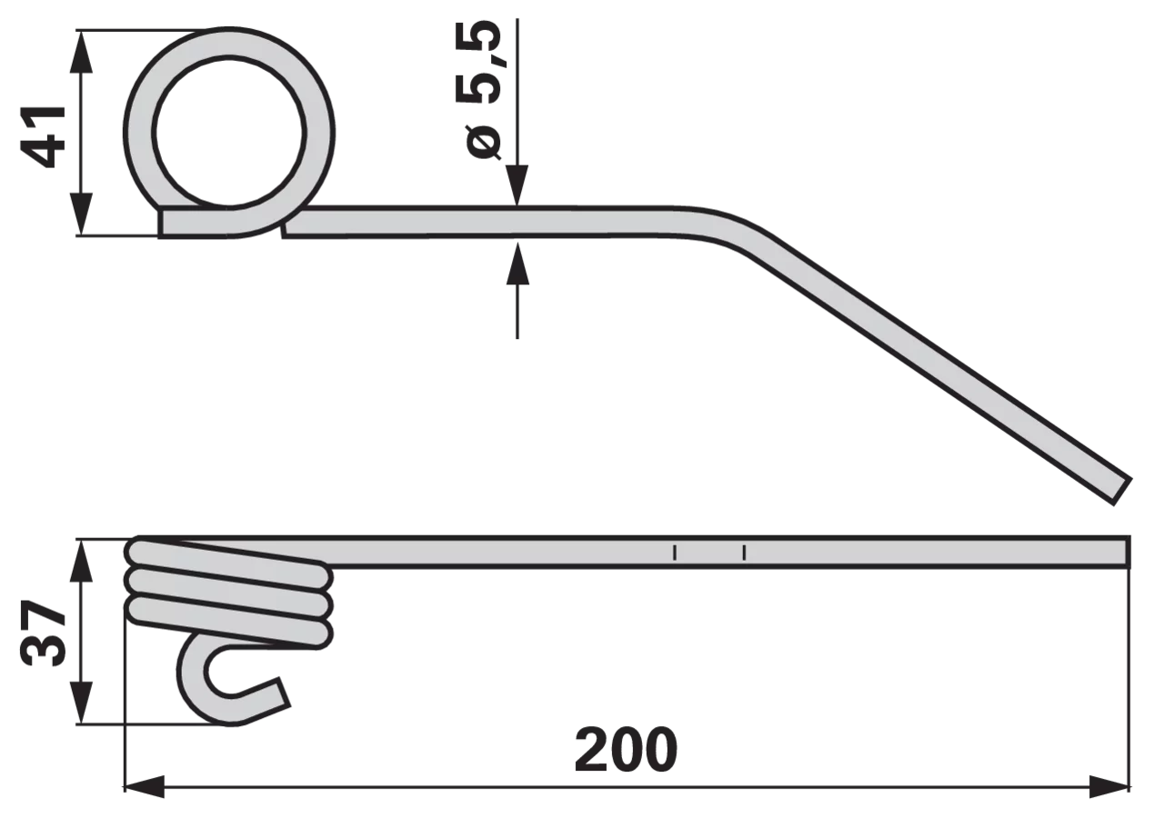 Haspelzinke – passend für Claas 690309.1 GartenShop24