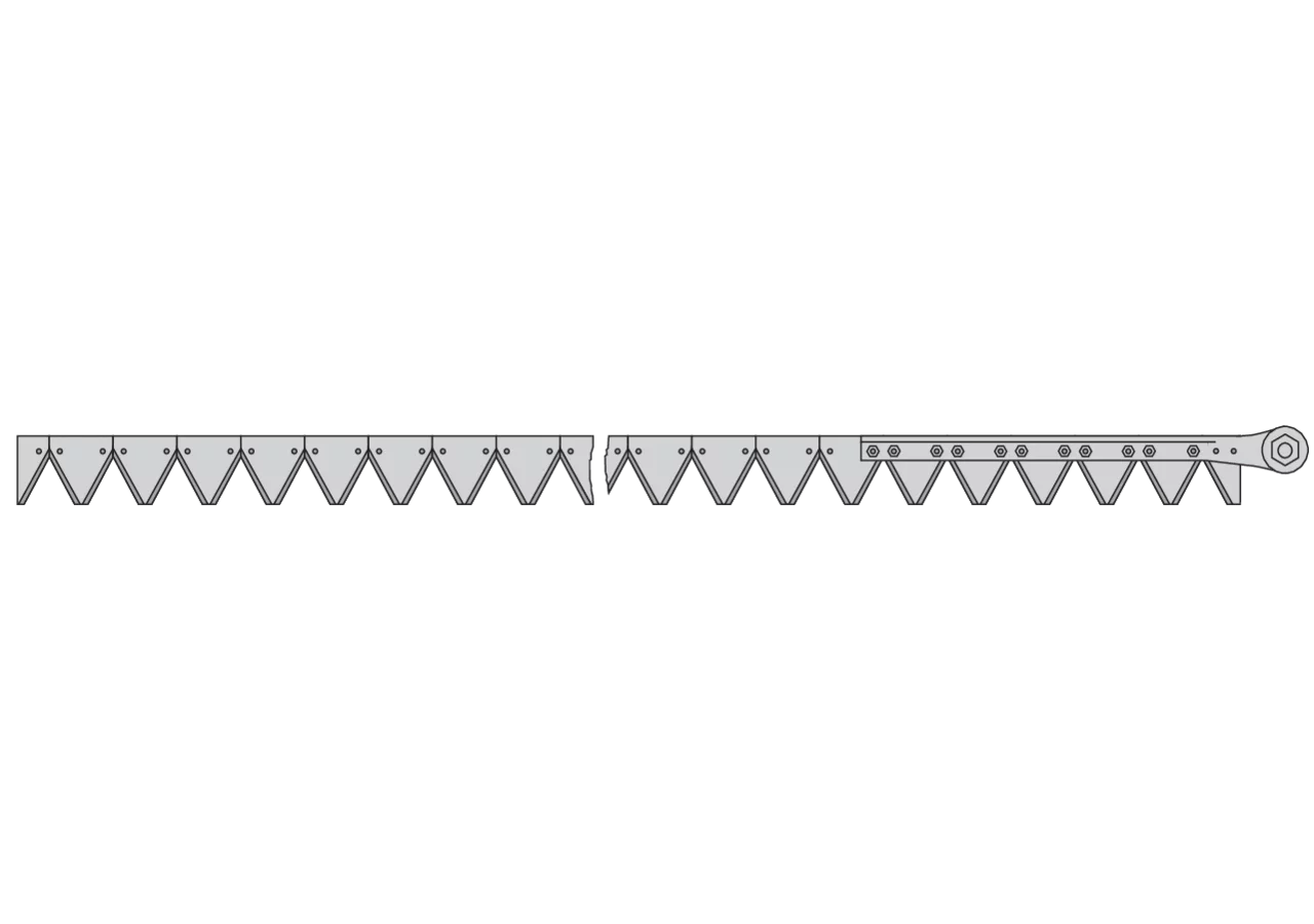 Mähmesser 5,40 m – passend für Claas 626729.1 GartenShop24