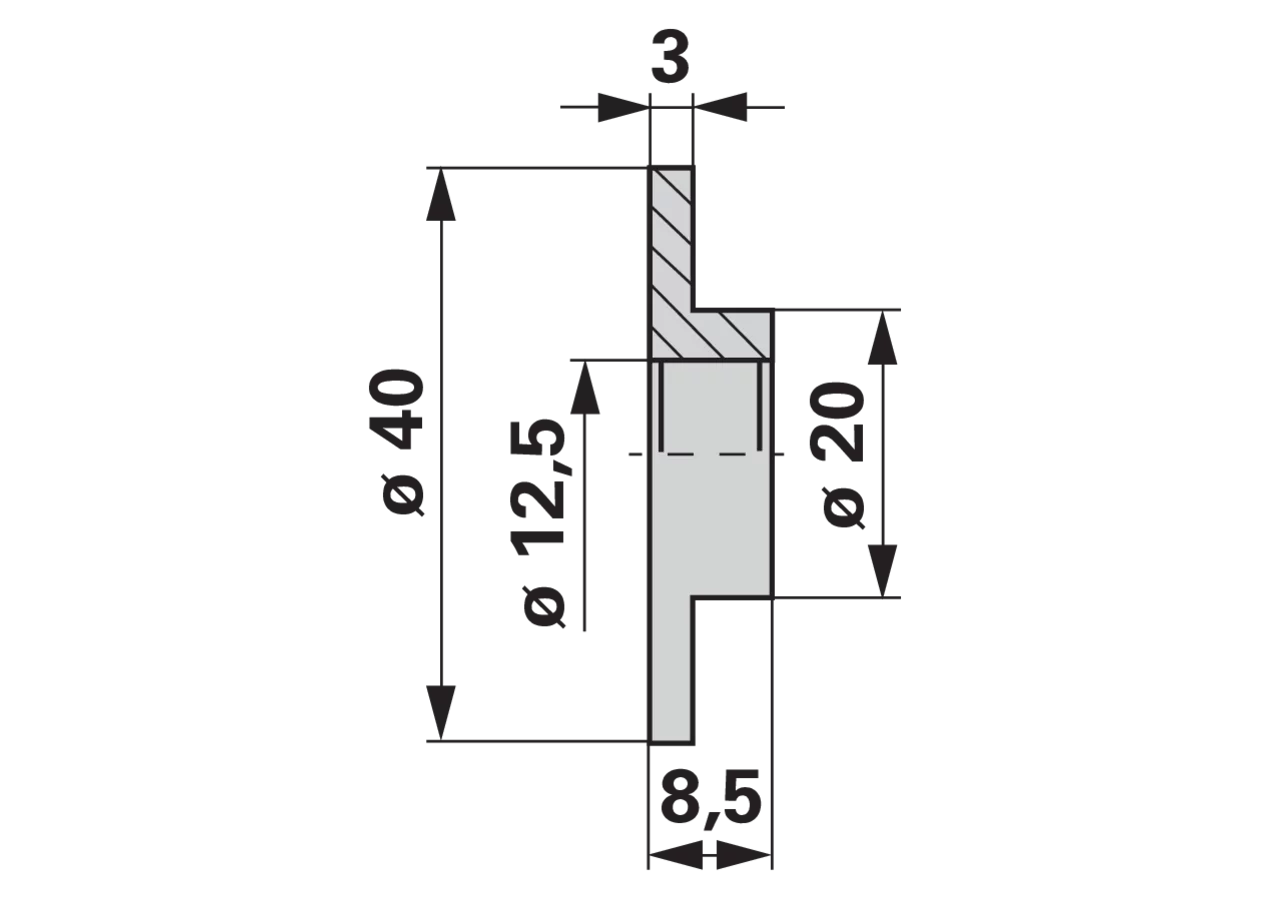 Bundbuchse – passend für Claas 695918.0 GartenShop24