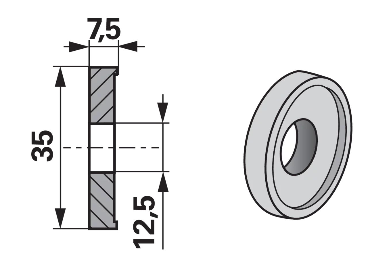Buchse – passend für Claas 755860.0 GartenShop24