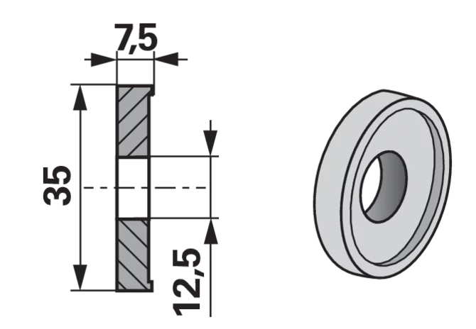 Buchse – passend für Claas 755860.0 GartenShop24