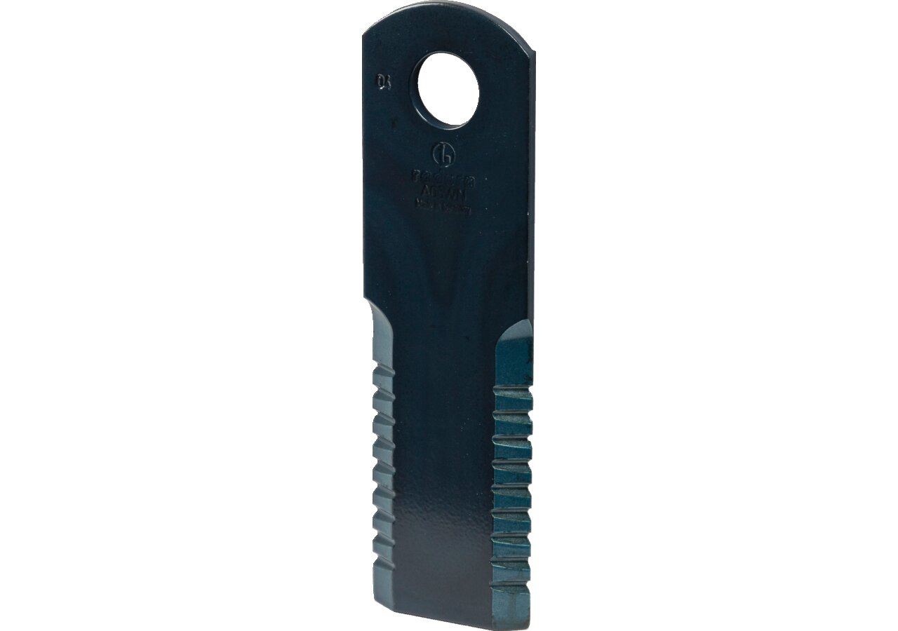 Häckslermesser gezahnt, beschichtet – passend für New Holland 87318316 radura