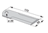 Häckslermesser glatt radura 42255 radura