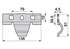 Messerhalter – passend für Case 86630786 GartenShop24