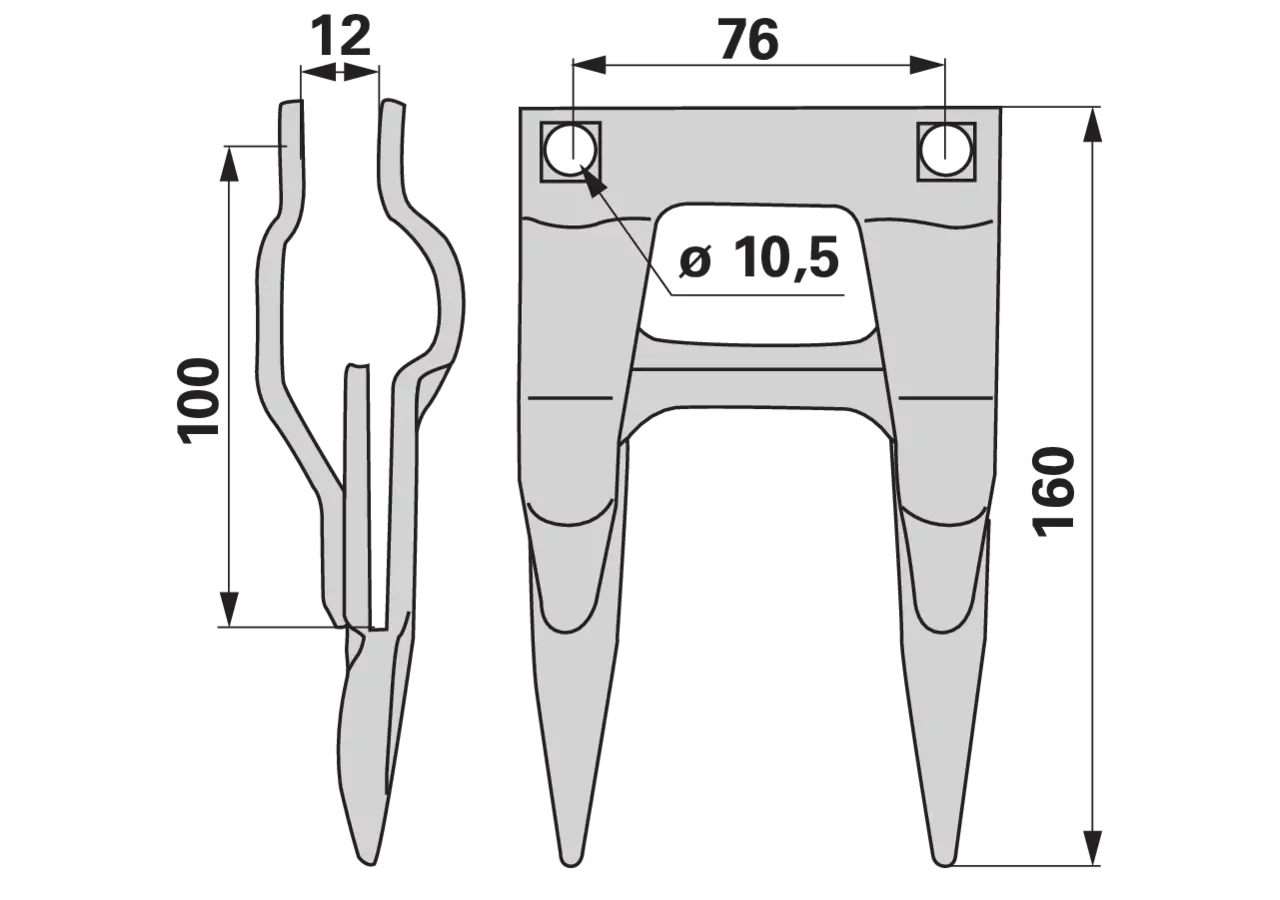 Doppelfinger Schumacher 16500.01 Schumacher