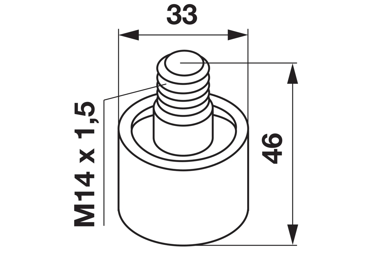 Messerkurbelzapfen kpl. GartenShop24