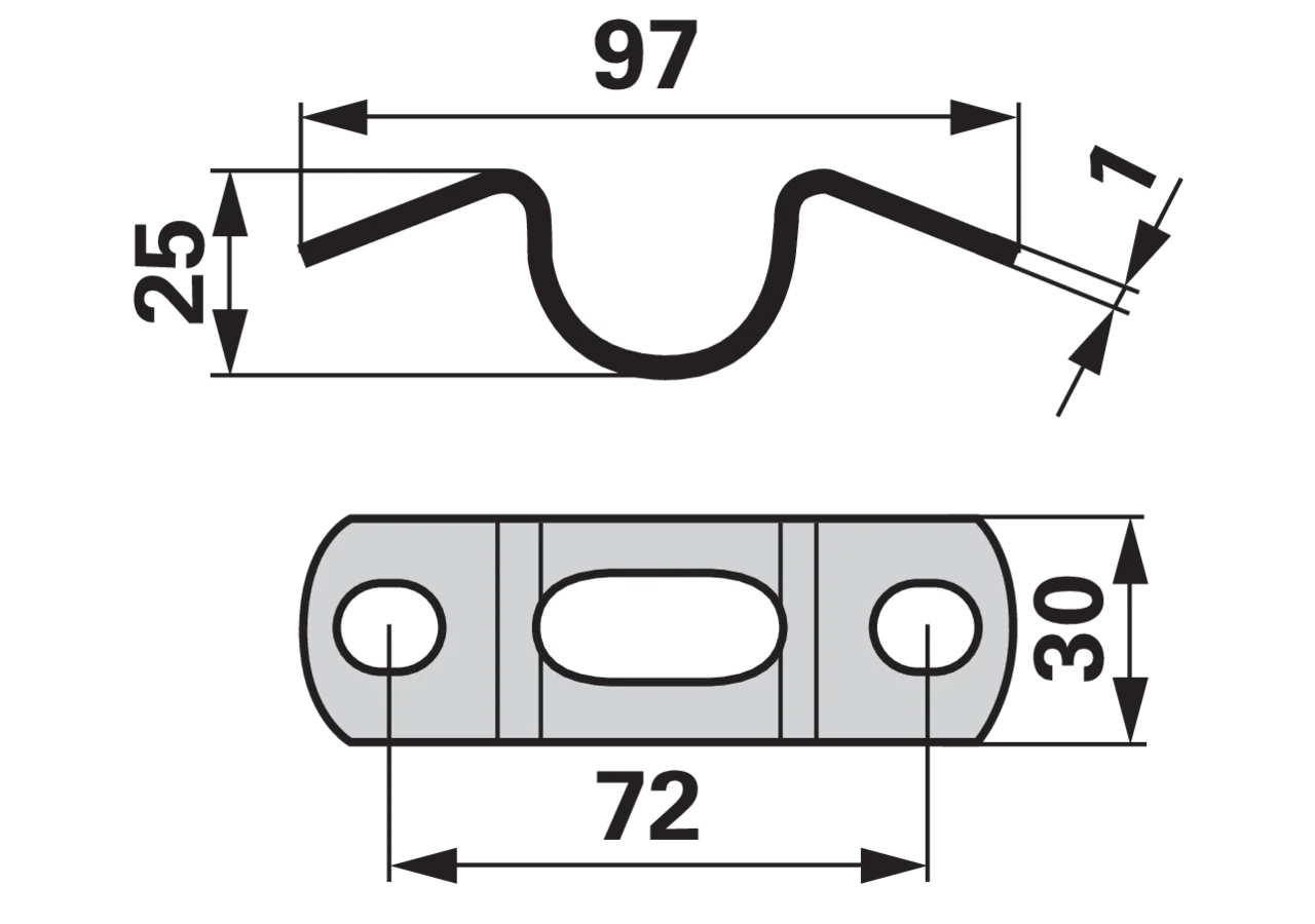 Schelle – passend für Massey Ferguson 1724085M1 GartenShop24