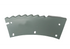 Sägemesser links hartstoffbeschichtet mit Löffel 400 x 162 x 3 mm für Maisgebis GartenShop24