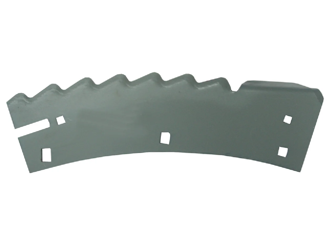 Sägemesser links hartstoffbeschichtet mit Löffel 368 x 122 x 3 mm für linke Mes GartenShop24
