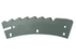 Sägemesser links hartstoffbeschichtet mit Löffel 368 x 122 x 3 mm für linke Mes GartenShop24