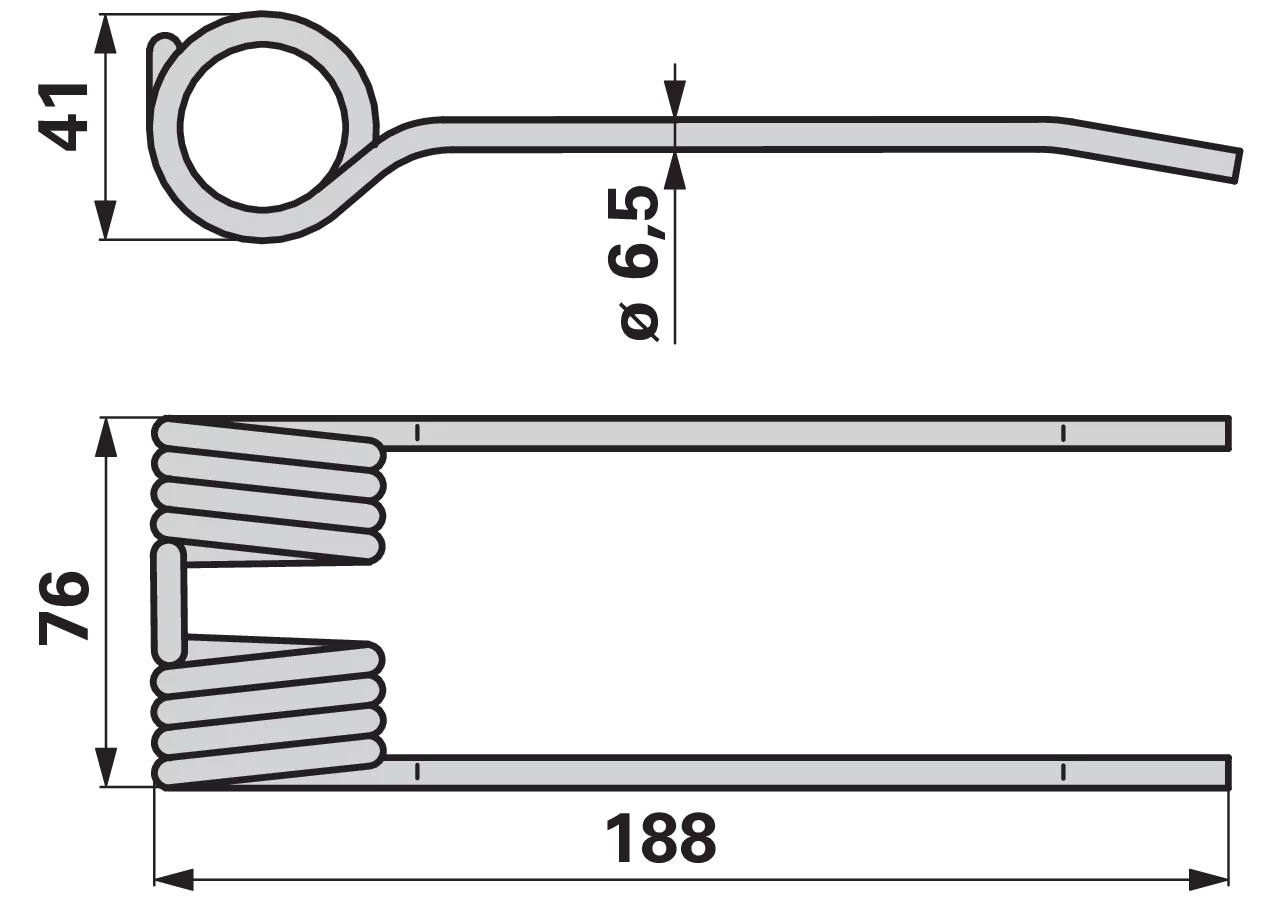 Pick-up-Zinke – passend für Claas 986290.0 GartenShop24
