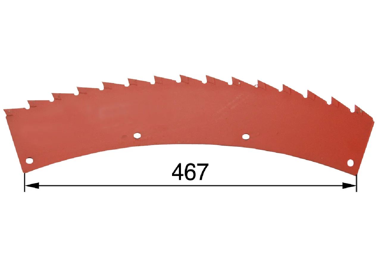 Sägemesser rechts – passend für Kemper 78238 MWS