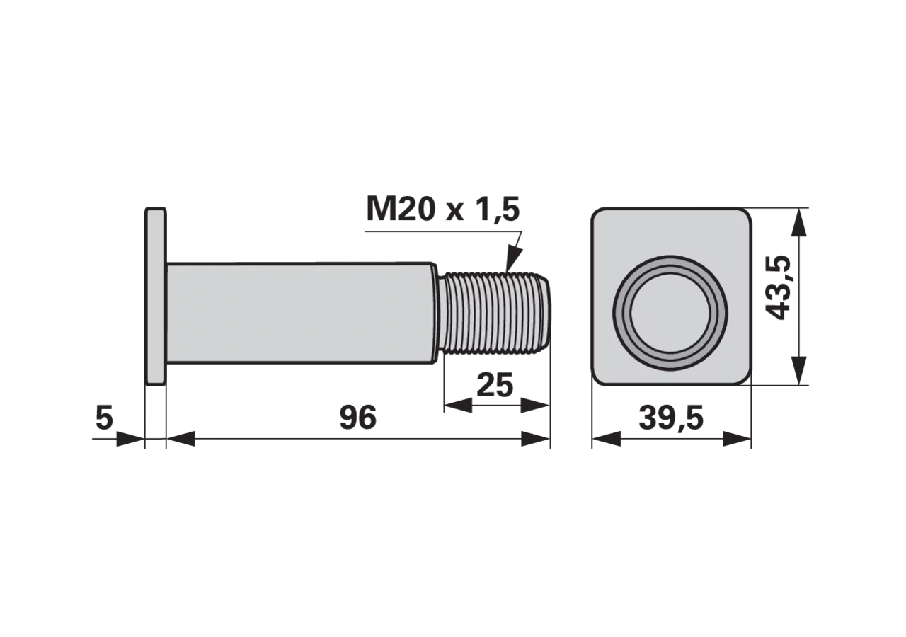 Bolzen – passend für Maschio T40005131 GartenShop24