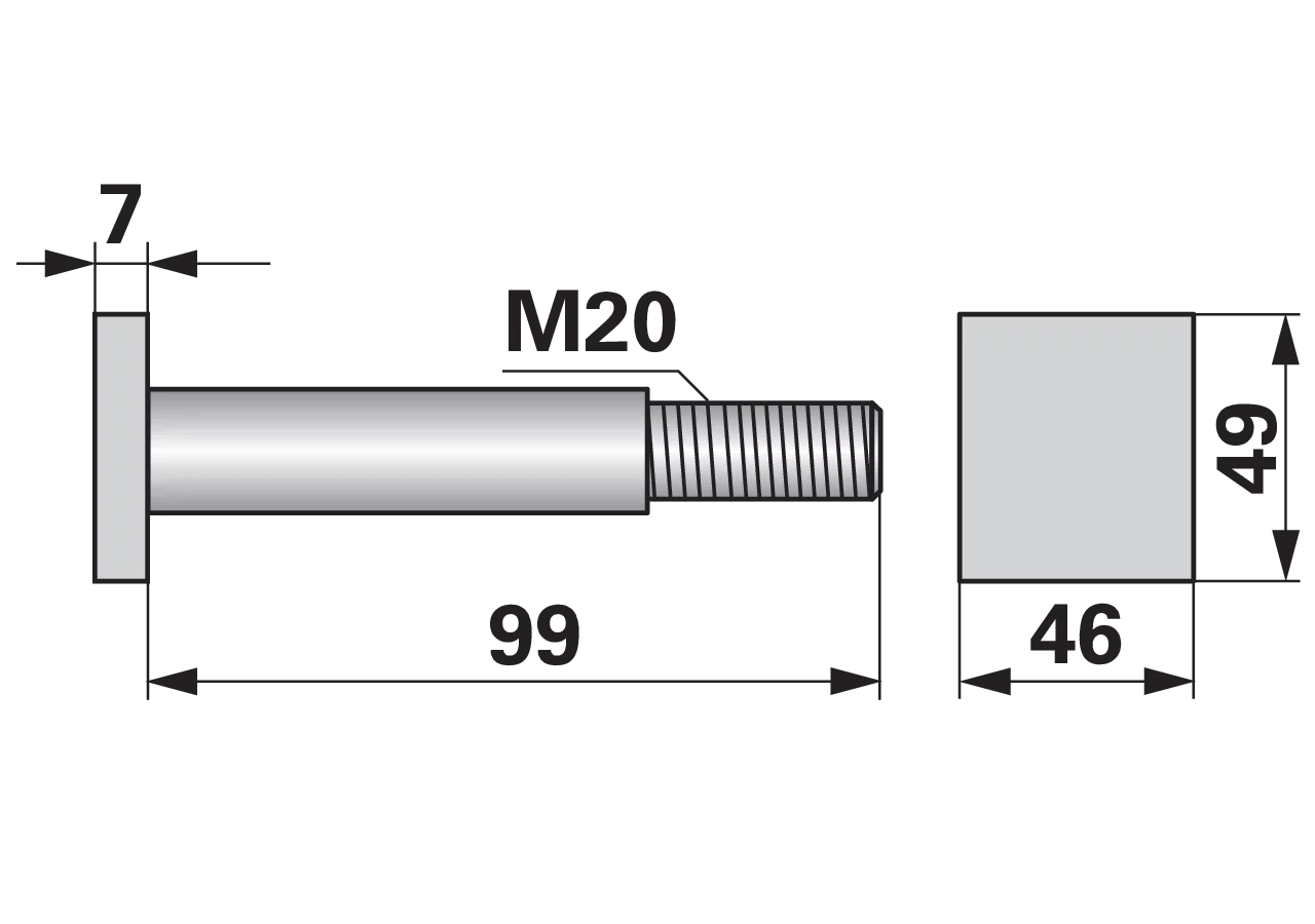 Bolzen – passend für Kuhn 6061705 GartenShop24