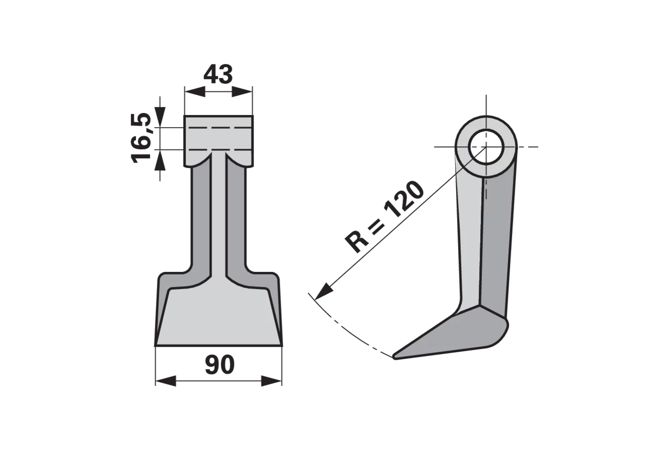 Schlaghammer – passend für Falc F450433 GartenShop24