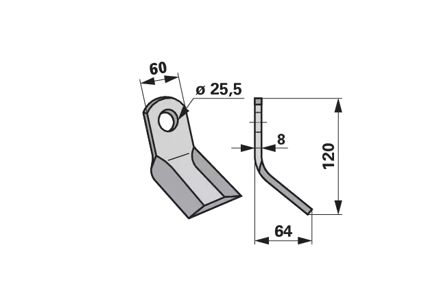 Y-Messer – passend für Ferri 901086 GartenShop24