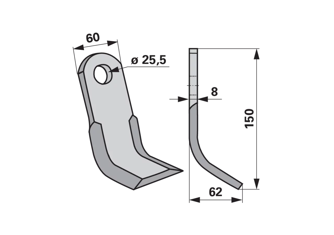 Y-Messer – passend für Ferri 901003 GartenShop24