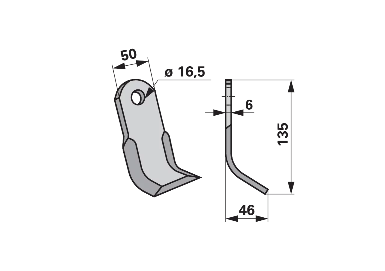 Y-Messer – passend für Humus 59092385 GartenShop24