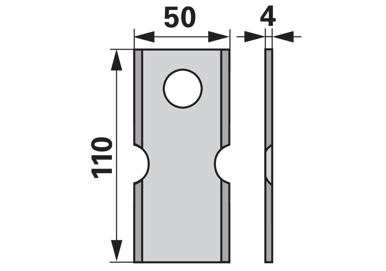 Schlegelmesser – passend für JF 2010-027A MWS