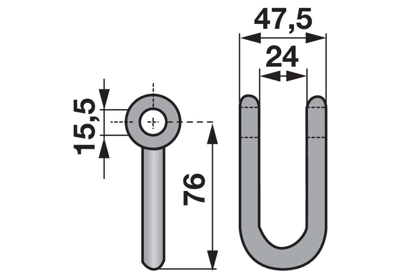 Schäkel – passend für Bomford 09.518.01 GartenShop24