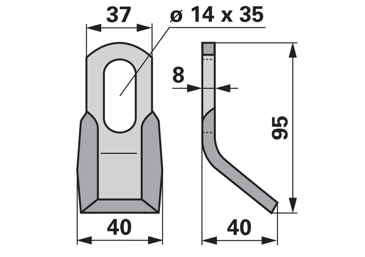 Y-Messer – passend für Rousseau 5.254.30 GartenShop24
