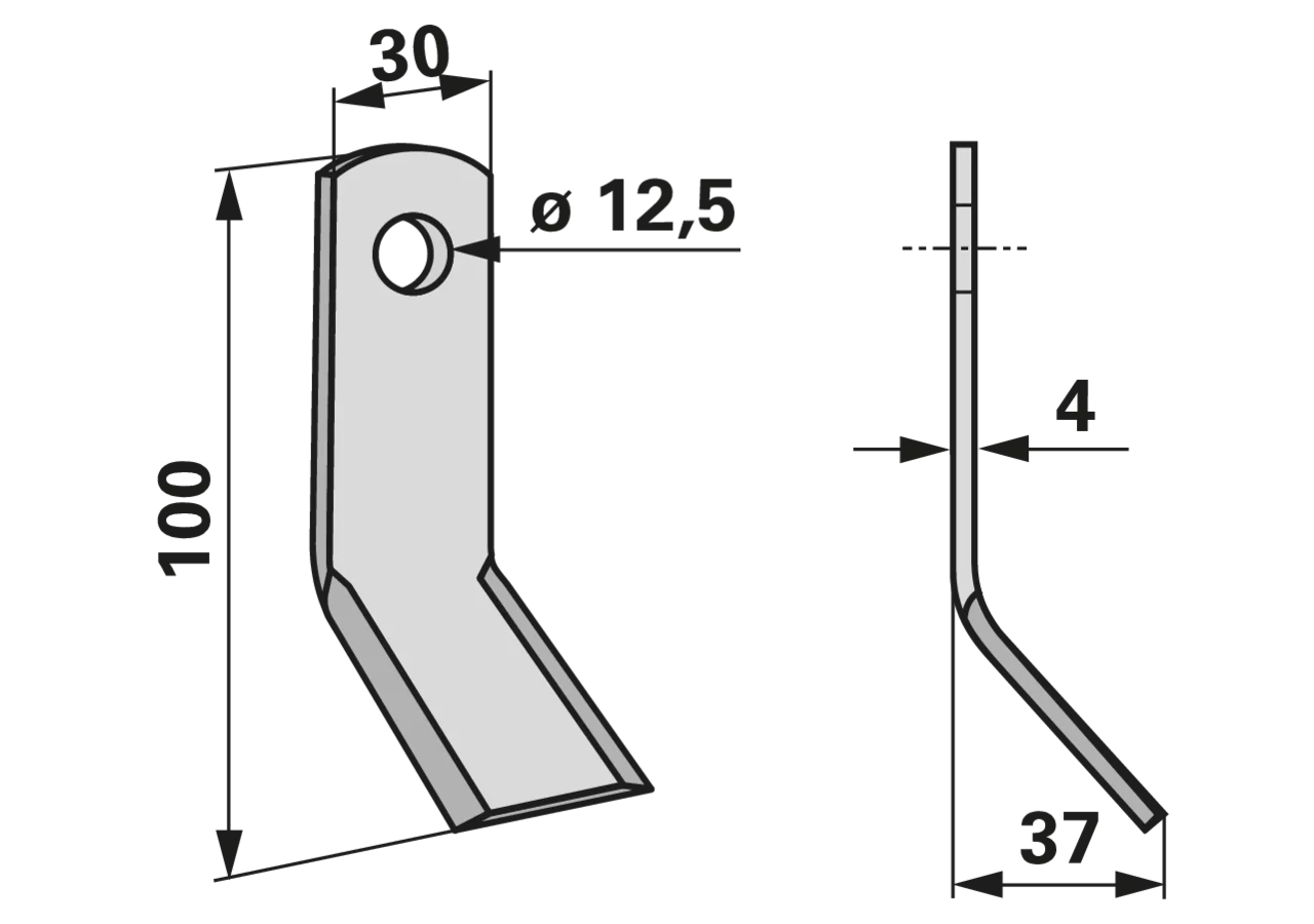 Y-Messer – passend für BCS 93581 GartenShop24