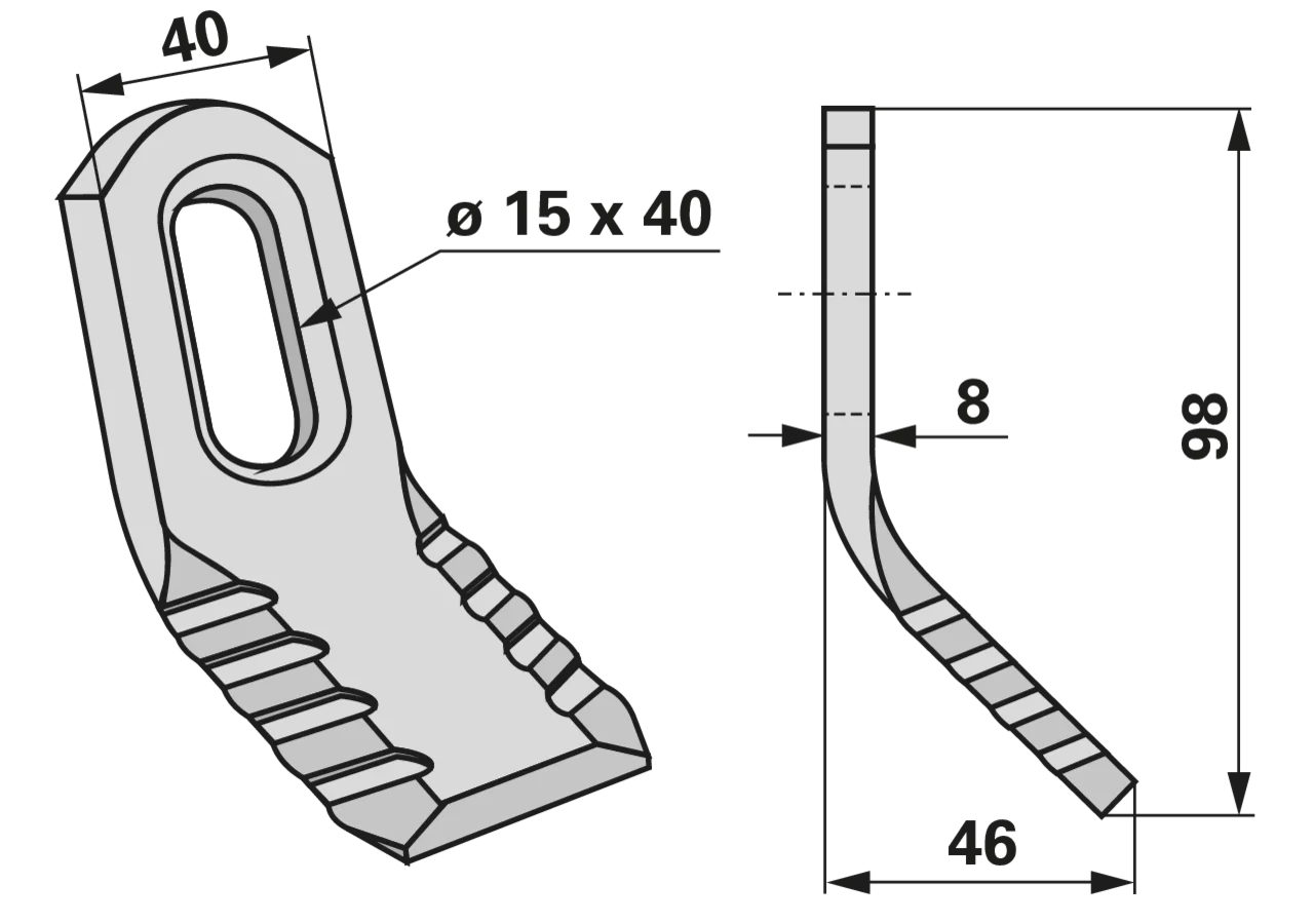 Y-Messer – passend für SMA SM40RL GartenShop24
