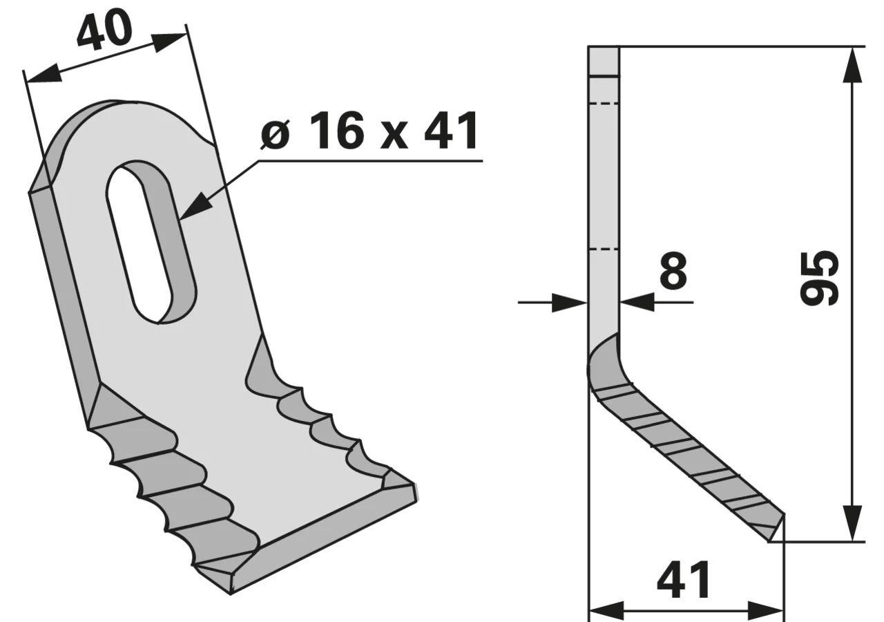 Y-Messer – passend für Rousseau 5.254.43 GartenShop24