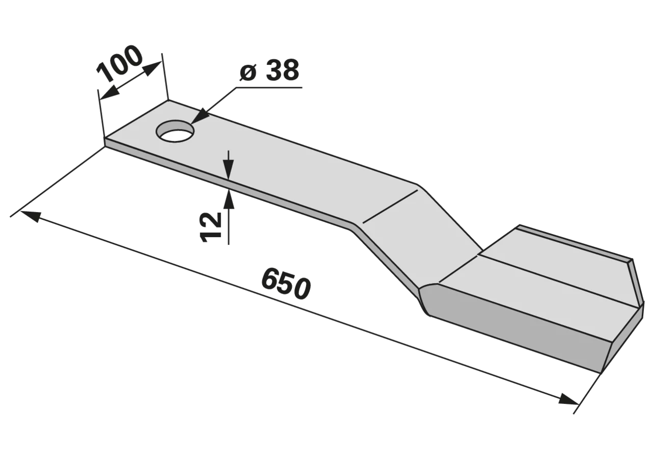 Schlegel rechts – passend für Spearhead 7770701 GartenShop24