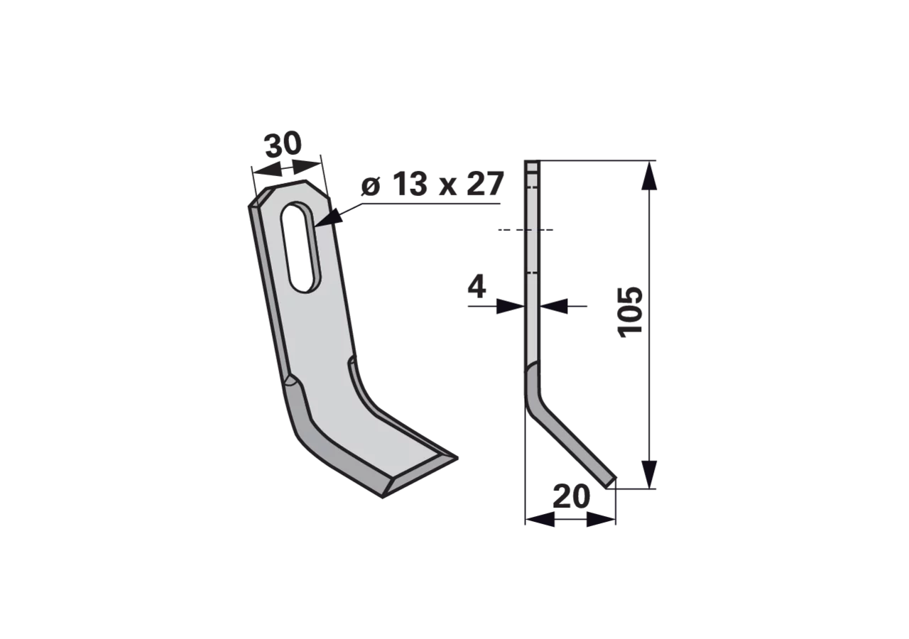 Y-Messer – passend für Iseki 05010065 GartenShop24