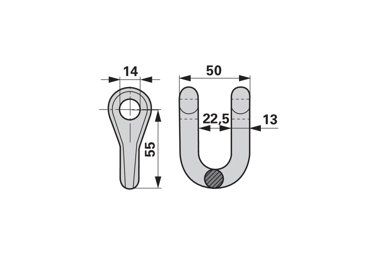 Schäkel – passend für Orsi GartenShop24