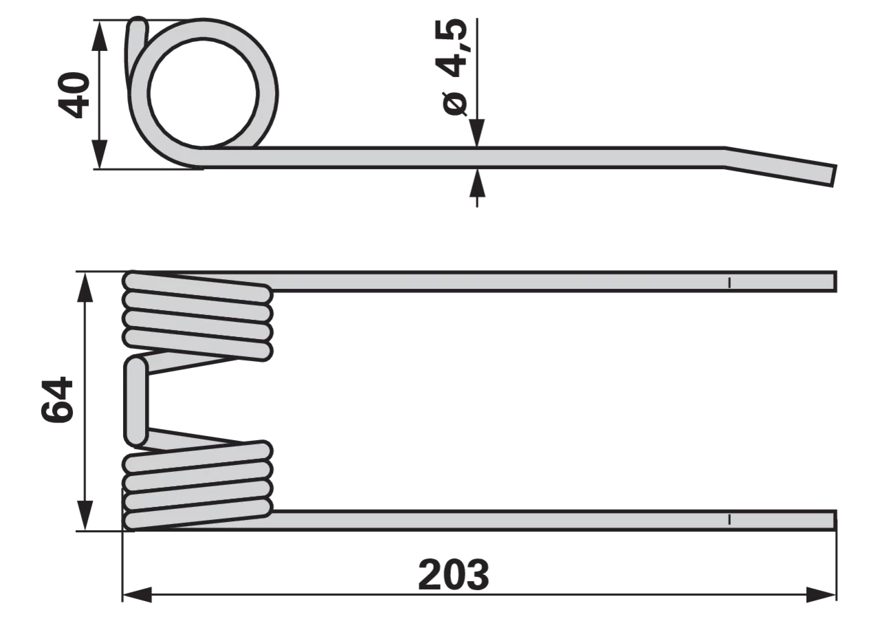 Pick-up-Zinke – passend für Case 726844R1 GartenShop24