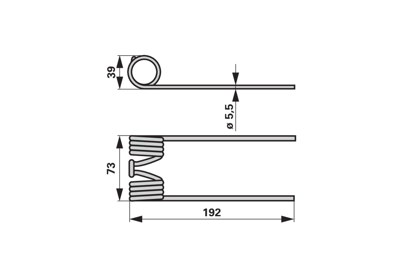 Pick up Zinke – passend für Welger 0343580000 GartenShop24
