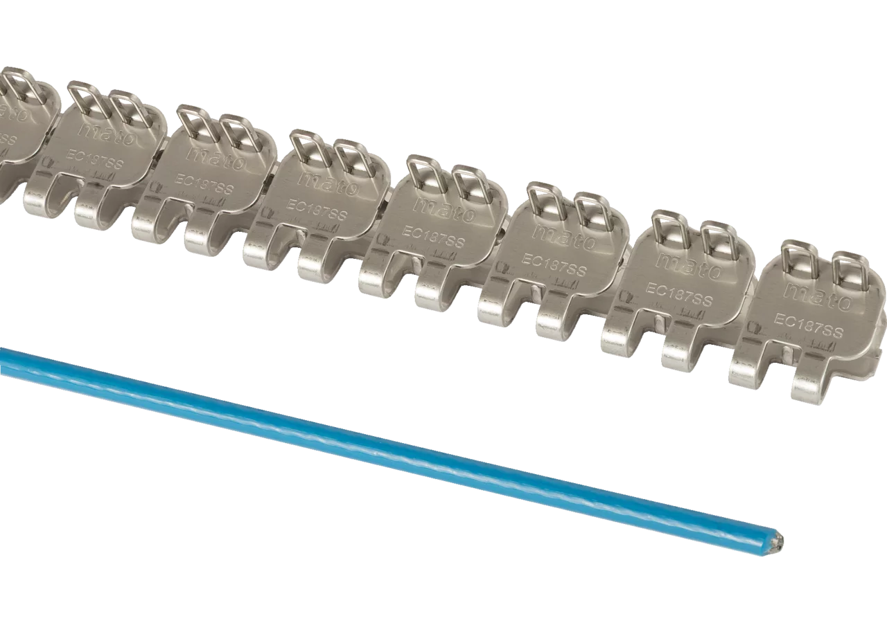 Riemenverbinderset 1200 mm, Edelstahl, EC187SS - 1200NCS Mato
