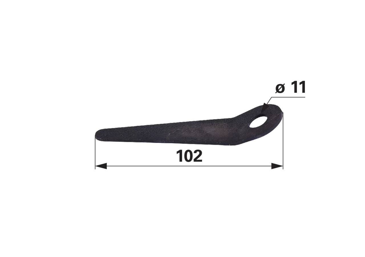 Flachfeder – passend für Rasspe RS3776B GartenShop24