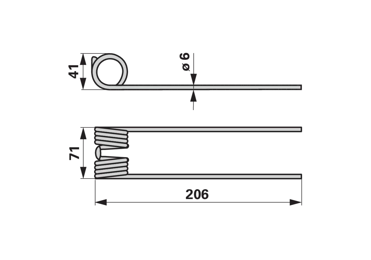 Pick-up-Zinke – passend für Welger 0940.52.70.00 GartenShop24