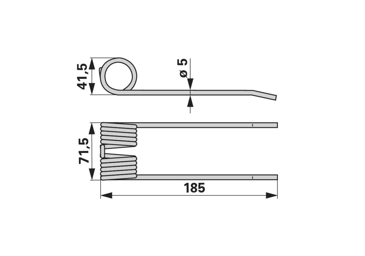 Pick Up Zinke – passend für New Holland 683310 GartenShop24