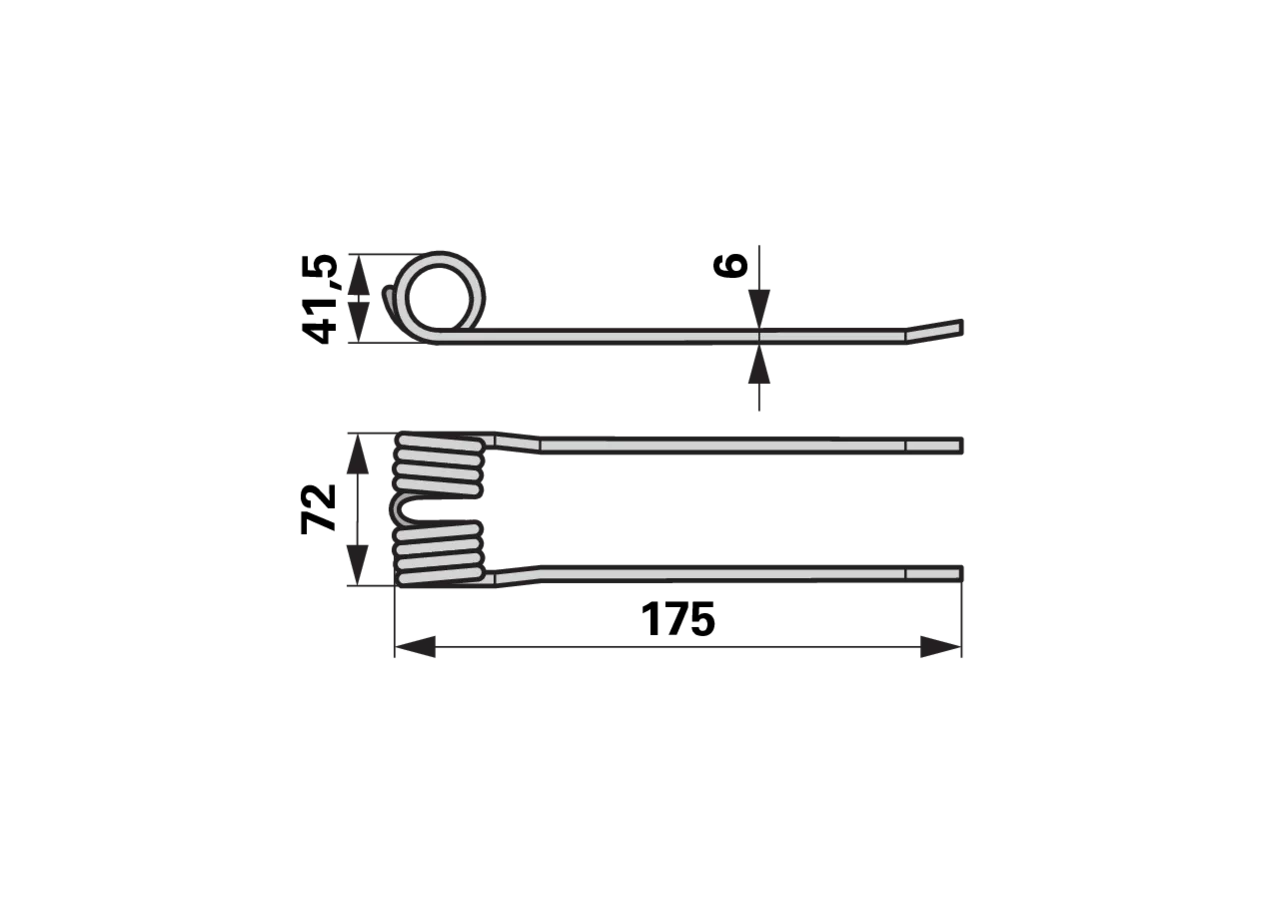 Pick-up-Zinke – passend für Krone 270088760 GartenShop24