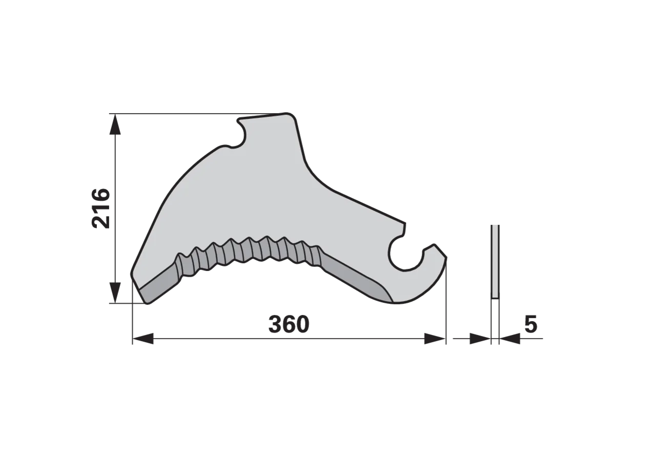 Pressenmesser – passend für Krone 20273379.2 GartenShop24