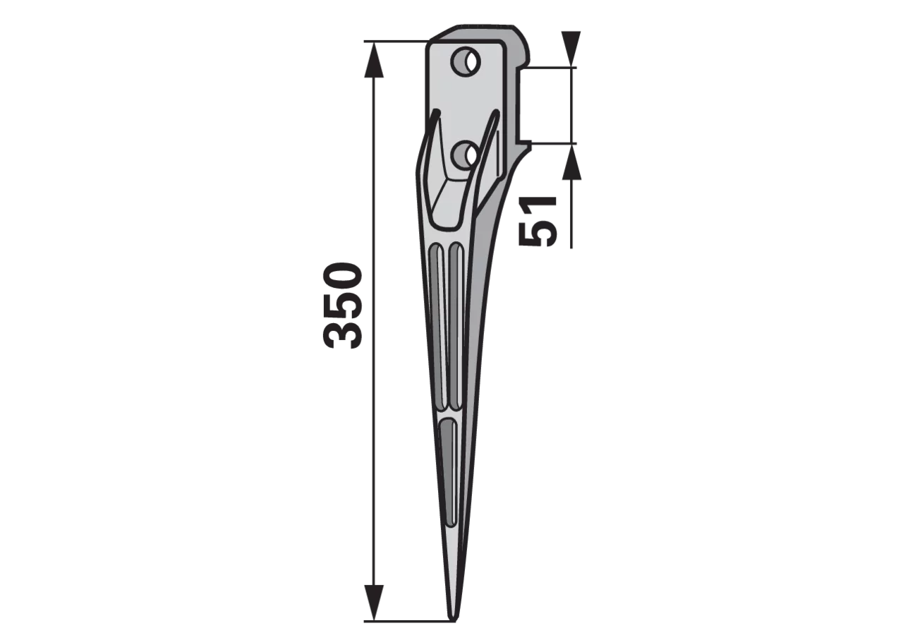Gabel – passend für New Holland 80536220 GartenShop24