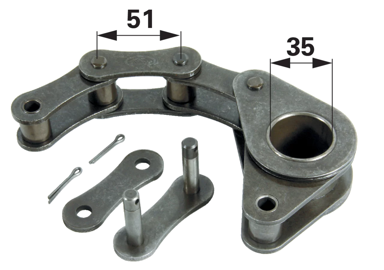 Rollboden-Kettenstück 6 Rollen GartenShop24